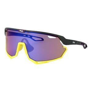 Fila Black Plastic Men's Sunglasses